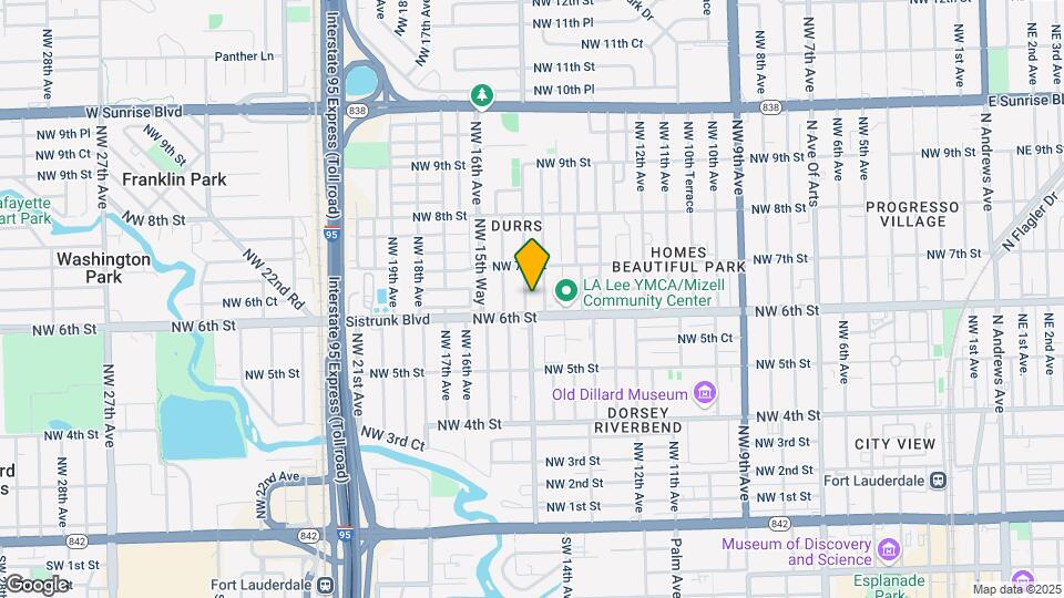 616 NW 15th Ave Map and Location Details