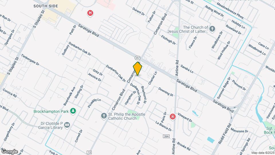 6405 Clairfield St Map and Location Details