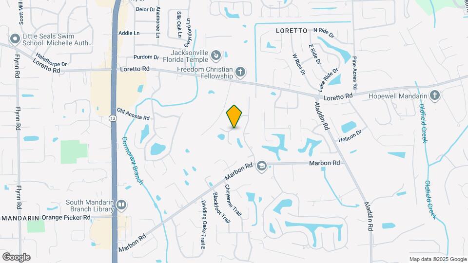 11881 Honey Locust Dr Map and Location Details