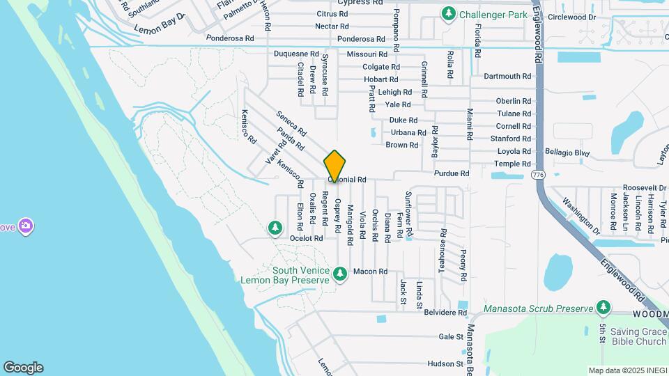 5780 Osprey Rd Map and Location Details