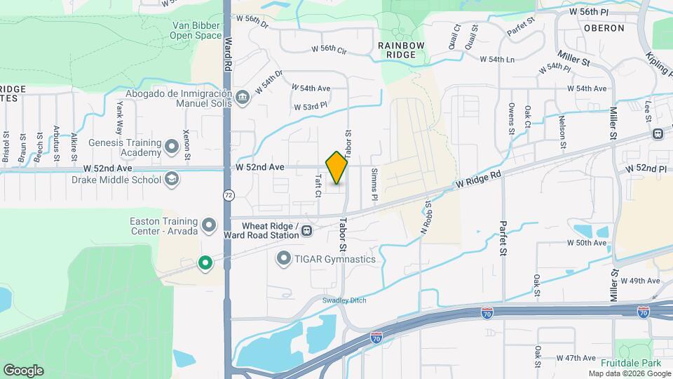 11831 W 51st Ave Map and Location Details