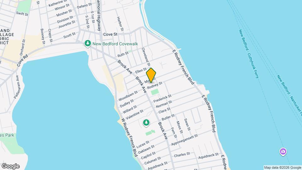 107 Rodney St Mapa y Detalles de la Ubicación