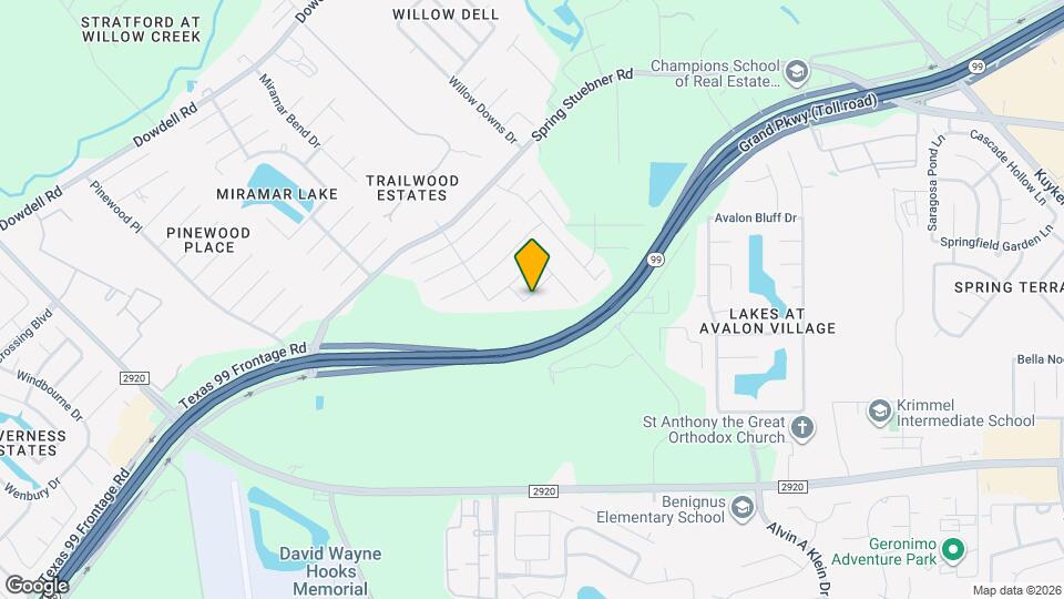 8127 Katie Mill Trail Map and Location Details