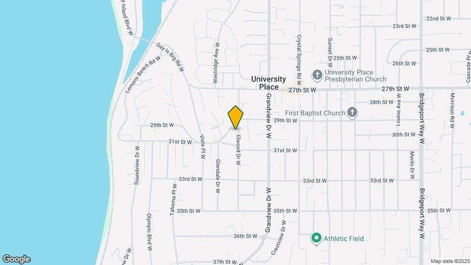 3002 Elwood Dr W Map and Location Details