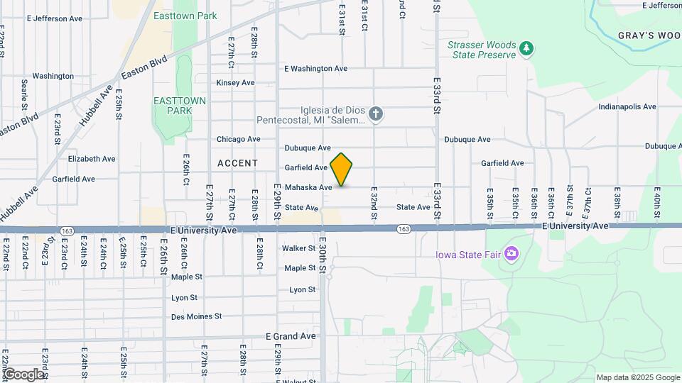 3021 Mahaska Ave Mapa y Detalles de la Ubicación