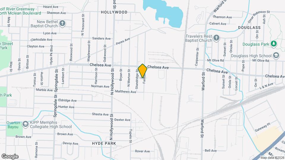 1353 Fairfax St Map and Location Details