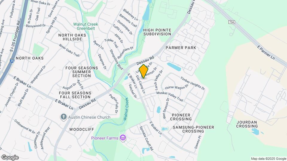 1608 Bush Coat Ln Map and Location Details