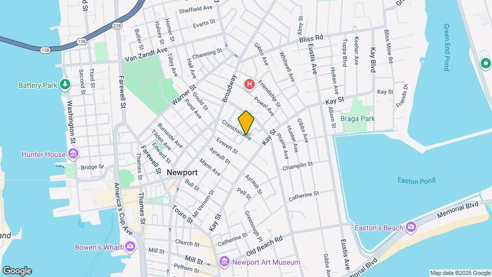 31 Cranston Ave Map and Location Details