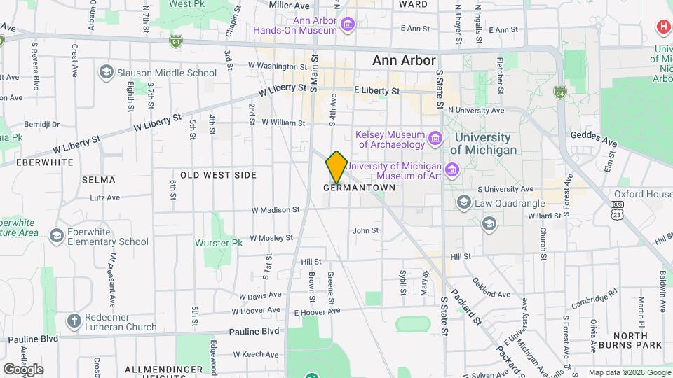 533 S 4th Ave Map and Location Details