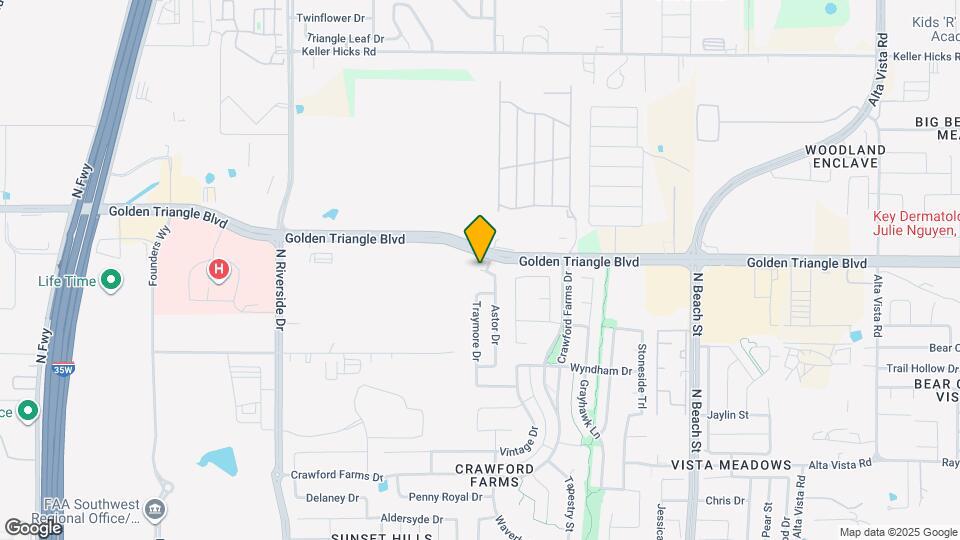 10848 Astor Dr Map and Location Details