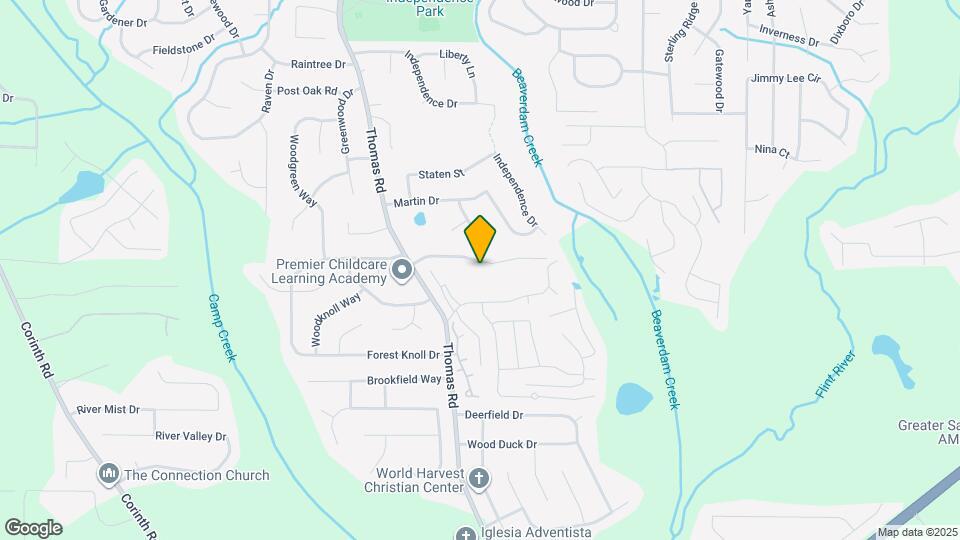 340 River Chase Dr Map and Location Details