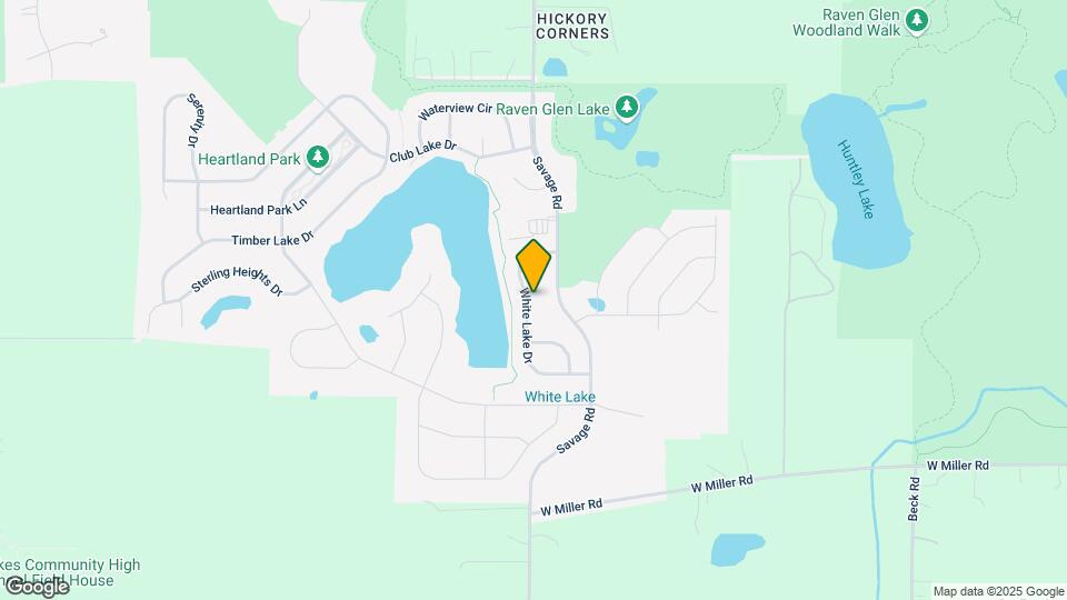 1849 White Lake Dr Map and Location Details