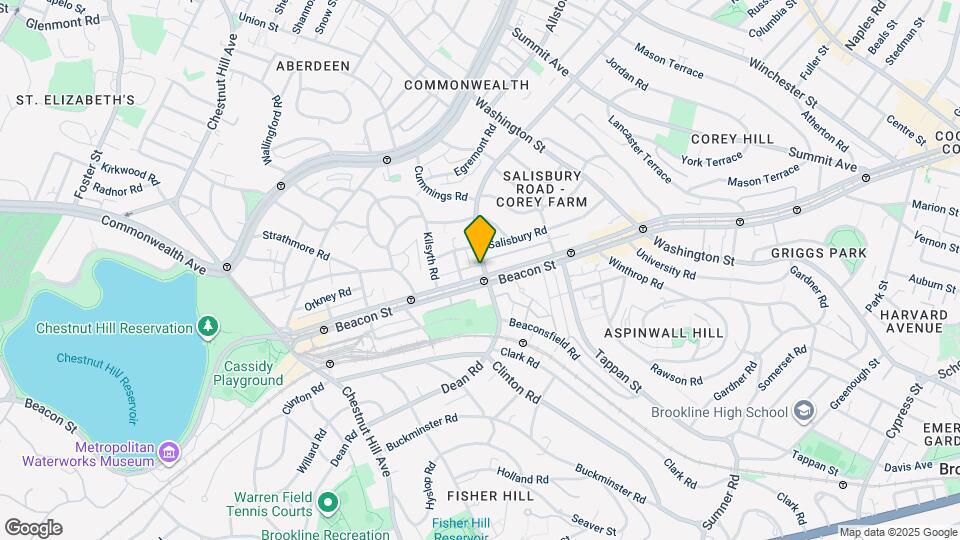 1774 Beacon St Map and Location Details