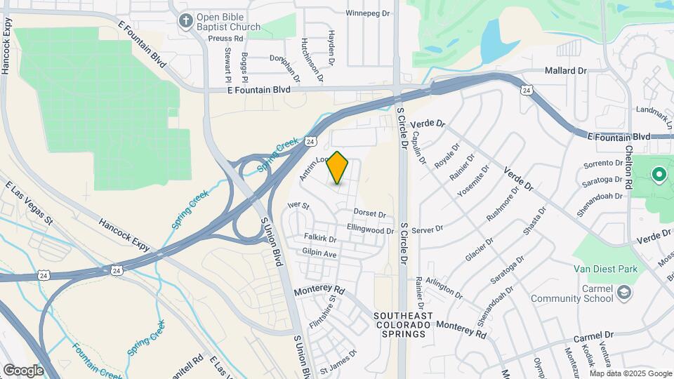 1398 Celtic St Map and Location Details