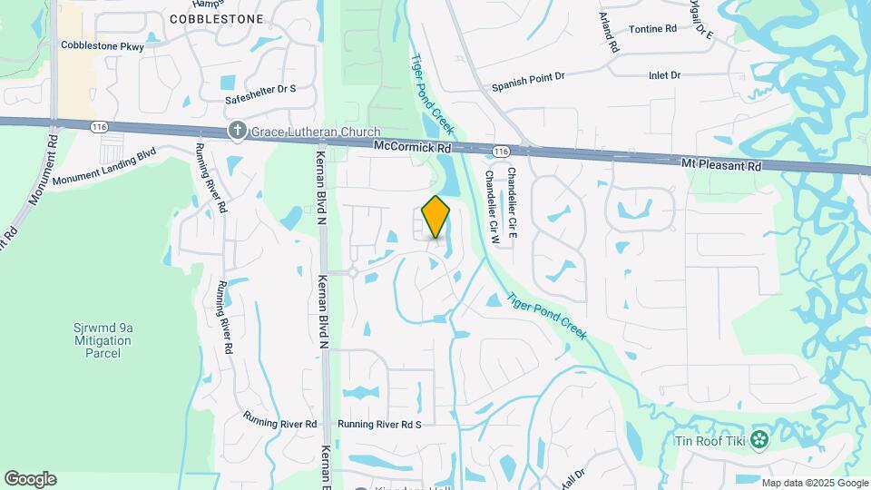 1731 Forest Lake Cir E Map and Location Details