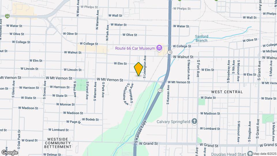 1823 W Mt Vernon St Map and Location Details