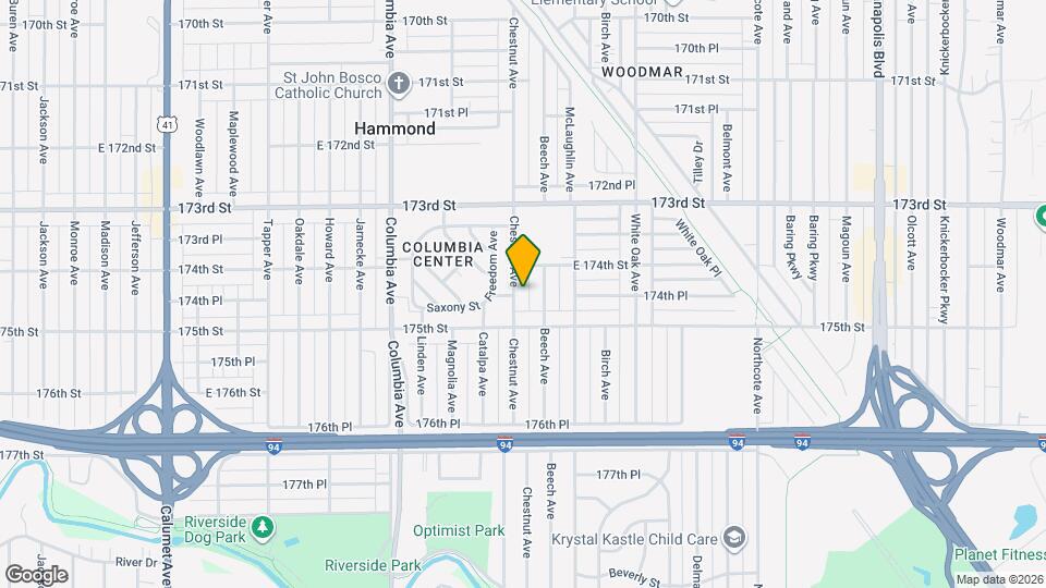 7423 Chestnut Ave Map and Location Details