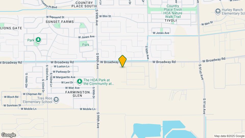 4423 S 97th Dr Mapa y Detalles de la Ubicación