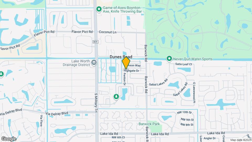 1551 Fenton Dr Map and Location Details