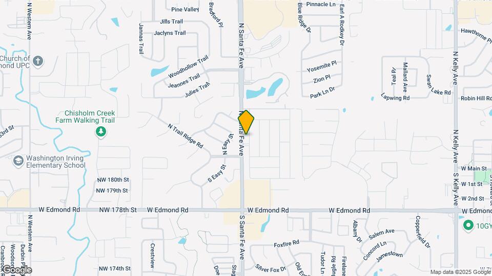205 N Rockypoint Dr Map and Location Details