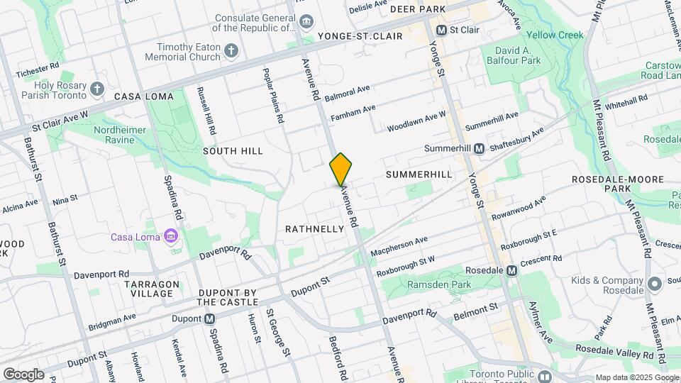 326 Avenue Rd Map and Location Details