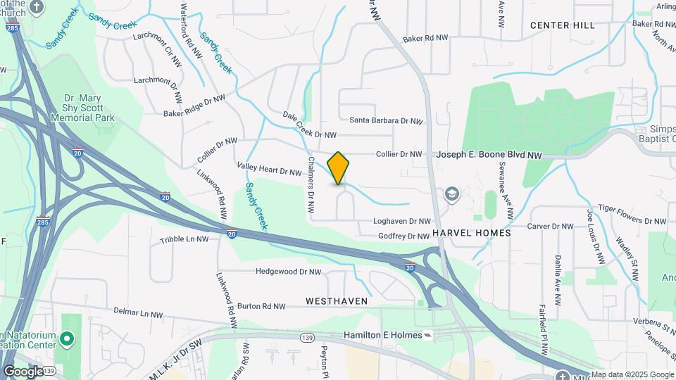 252 W Simon Terrace NW Map and Location Details