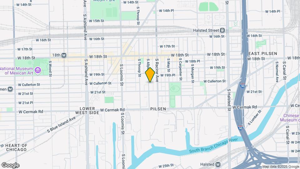2003 S Allport St, Unit 4f Mapa y Detalles de la Ubicación