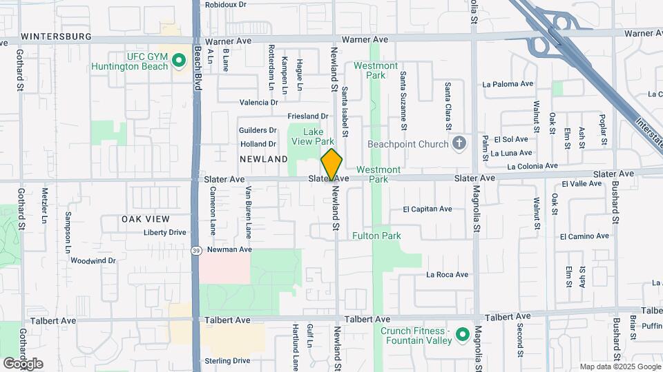 17531 Newland St, Unit 17531 Newland St Apt C Map and Location Details