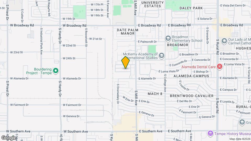 32 W Loma Vista Dr Map and Location Details