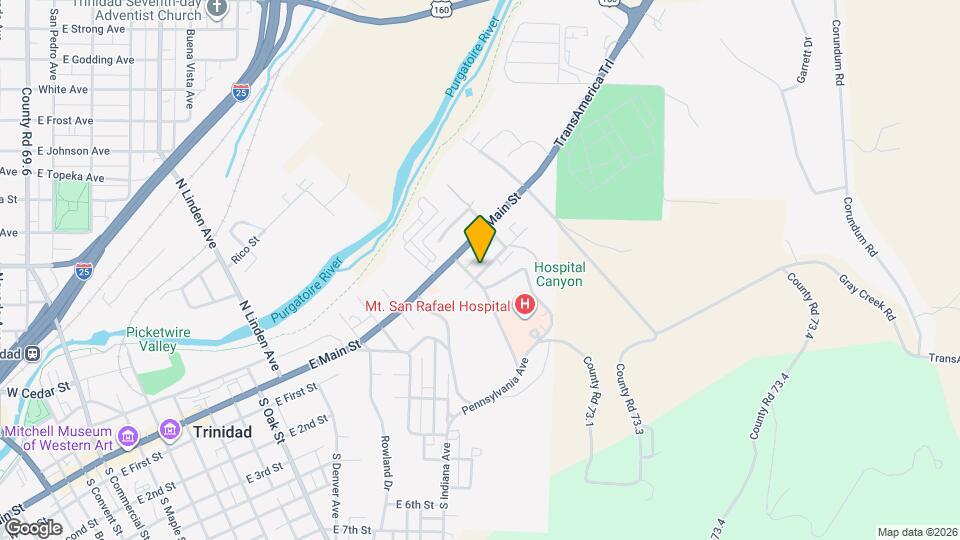 1619 E Goodale Ave Map and Location Details