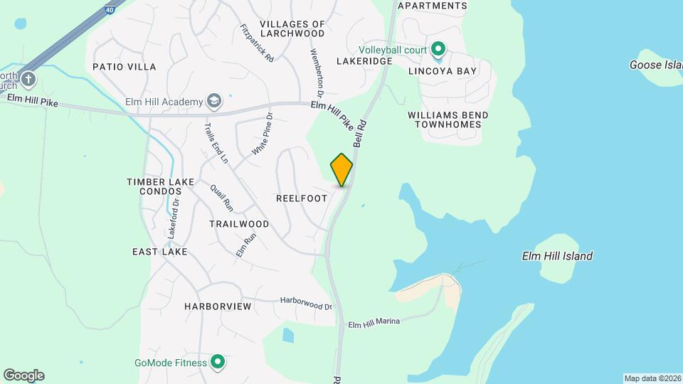 1232 Reelfoot Cir Map and Location Details