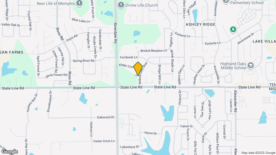 7040 Millers Glen Way Map and Location Details