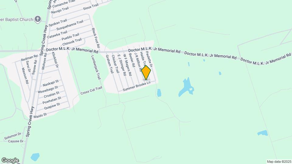 111 J R Milton Rd Map and Location Details
