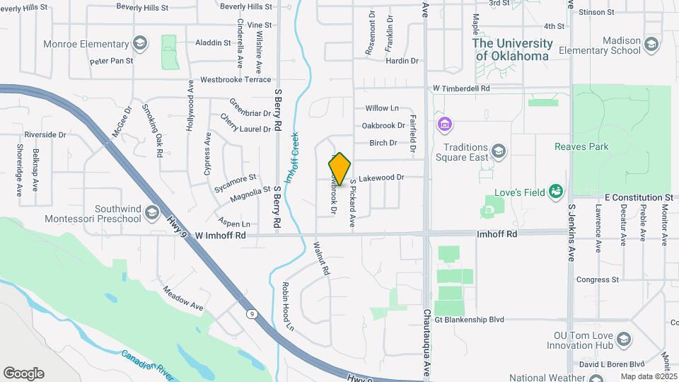 2709 Meadowbrook Dr Map and Location Details