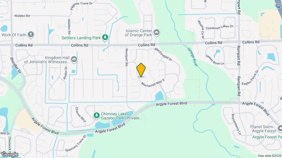 8129 Mactavish Way W Map and Location Details