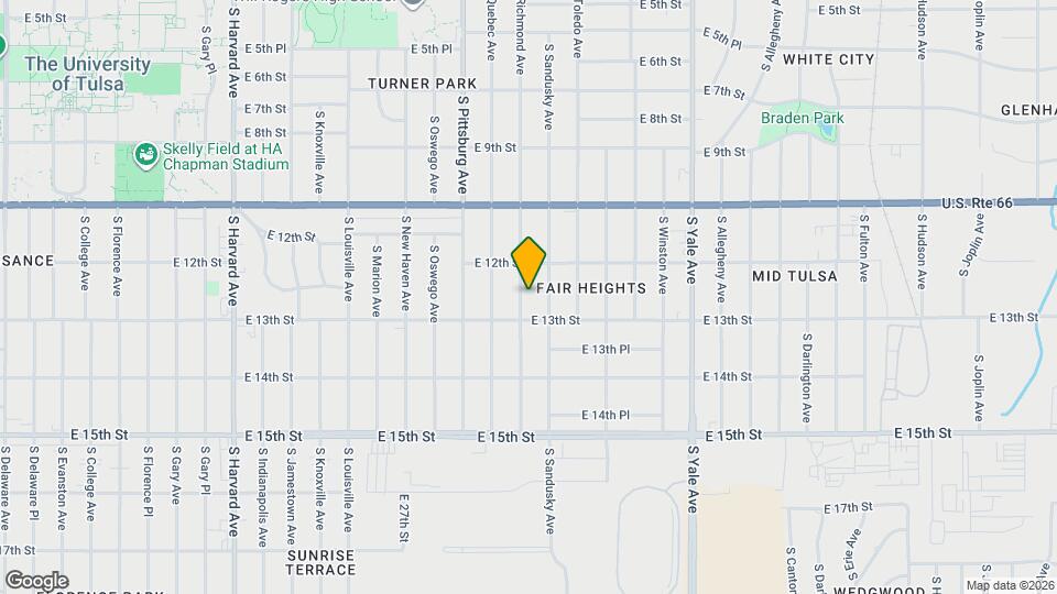 1231 S Richmond Ave Map and Location Details