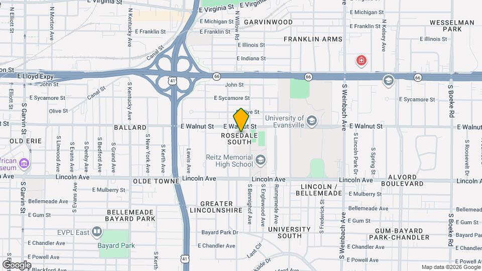 412 Lodge Ave Mapa y Detalles de la Ubicación