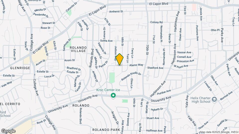 6789 Alamo Way Map and Location Details