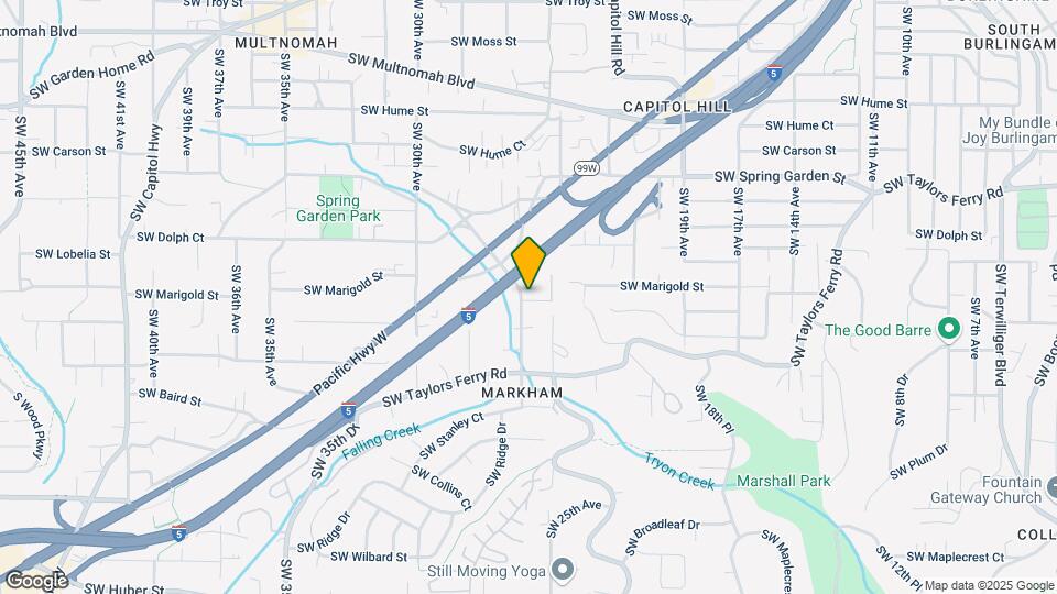 8940 SW 26th Ave Map and Location Details