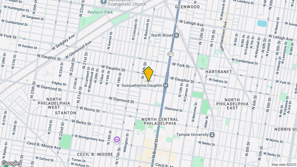 2221 N Sydenham St Map and Location Details