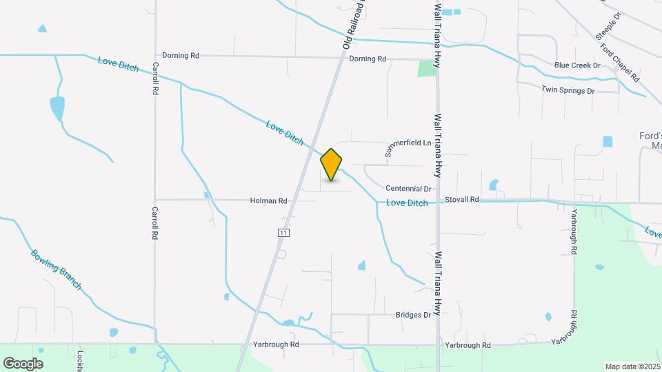 115 Oak Terrace Ln Map and Location Details