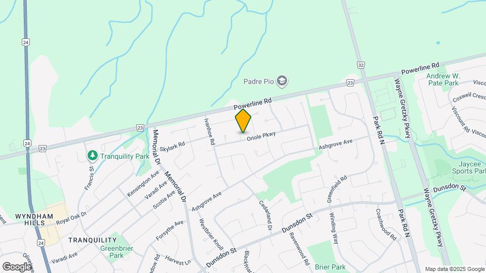 54 Oriole Pkwy Map and Location Details