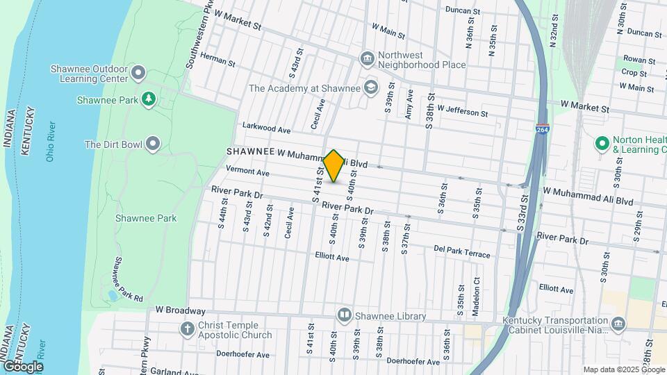 4018 Vermont Ave Map and Location Details