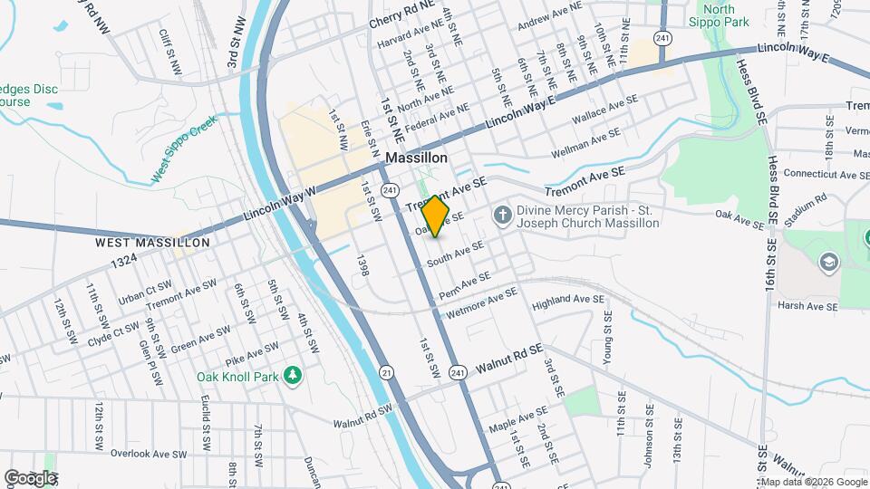351 1st St SE Map and Location Details