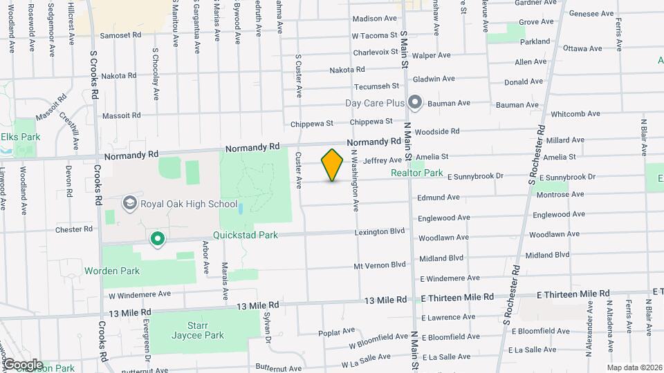437 W Sunnybrook Dr Mapa y Detalles de la Ubicación
