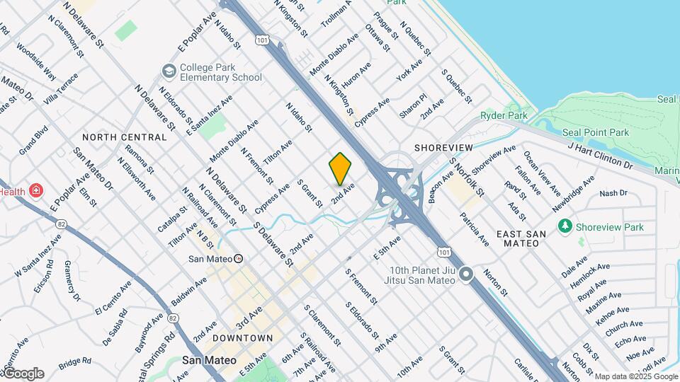 125 S Humboldt St Map and Location Details