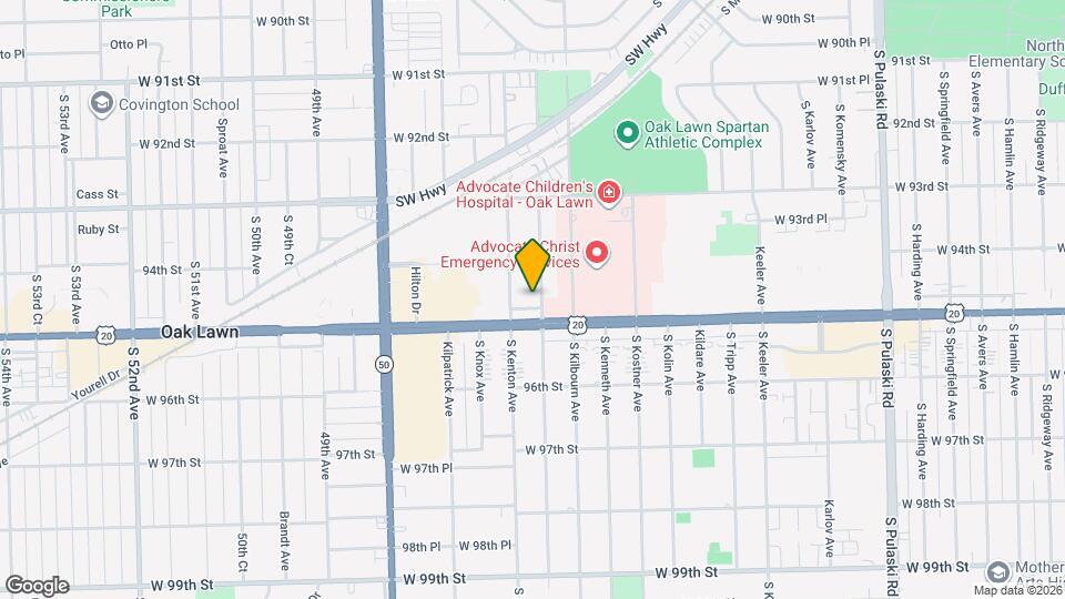 9432 S Kolmar Ave, Unit 3 A Map and Location Details