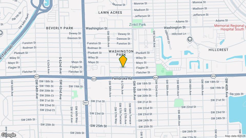 1601 S 57th Ave Map and Location Details