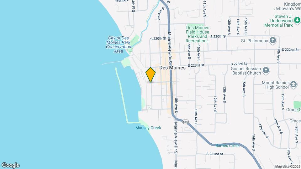 22505 6th Ave S Map and Location Details