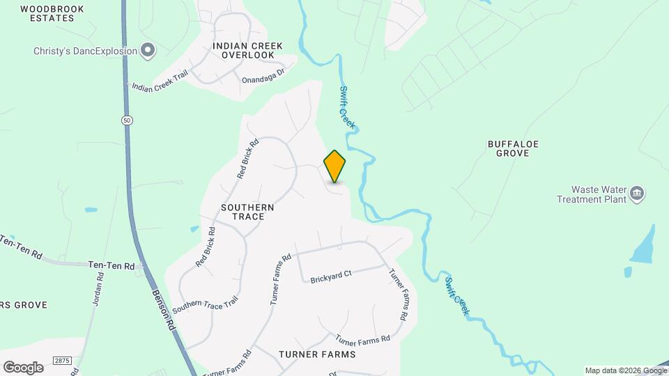 1255 Magnolia Hill Rd Map and Location Details